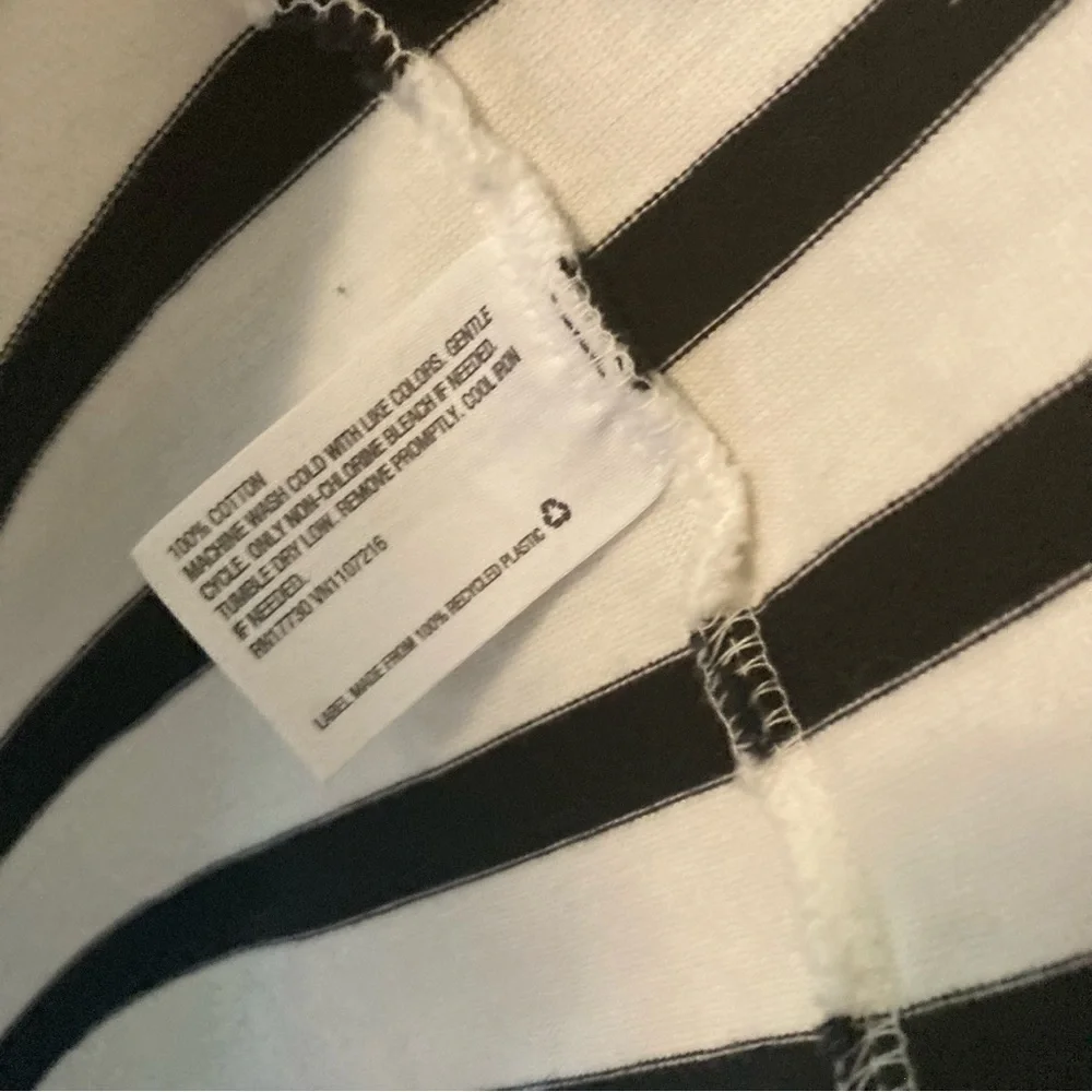 Nines by Hatch Striped Maternity Dress Large - Picture 5 of 5